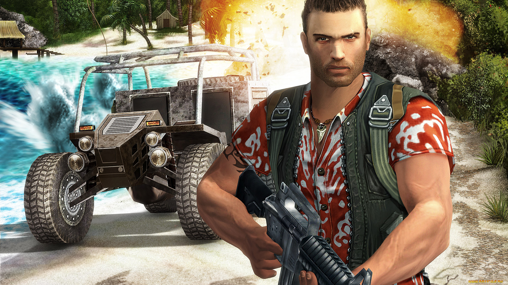 farcry,  , far cry, , video, game, art, 